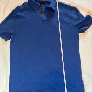 Banana Republic Classic Blue Polo Shirt
